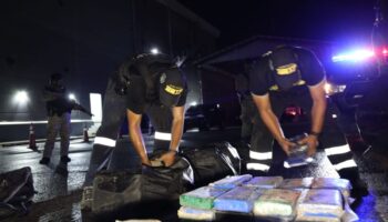Panamá decomisa 1.4 toneladas de droga provenientes de México
