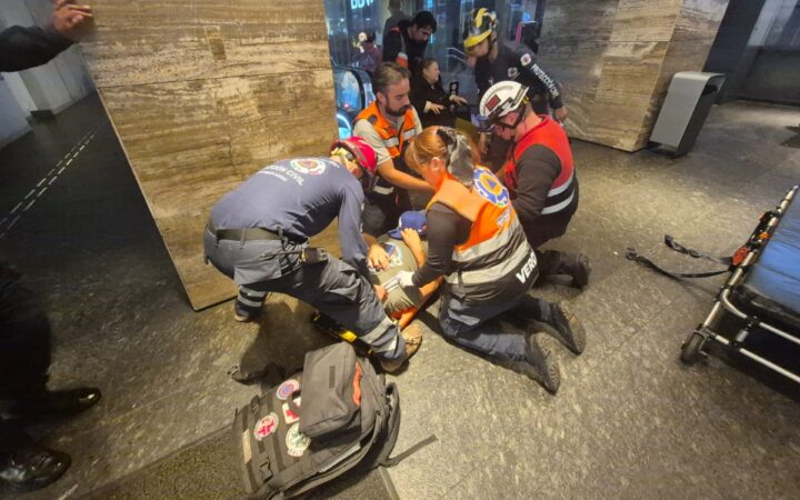 Mítikah niega desplome de elevador Mítikah niega desplome de elevador