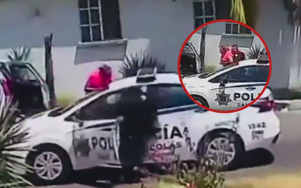 Policía salva a mujer que se ahogaba con un totopo en San Nicolás Policía salva a mujer que se ahogaba con un totopo en San Nicolás