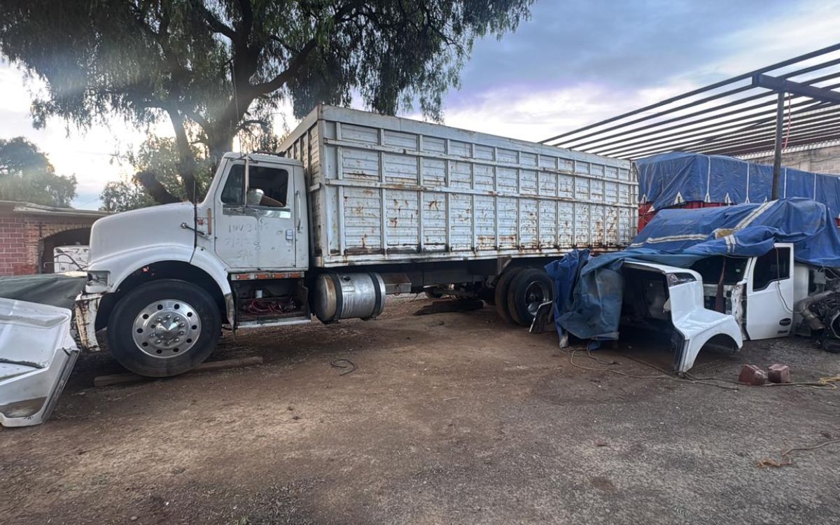 Golpe millonario a asaltantes de camiones en Tecamac; recuperan 5 mdp en vehículos y partes