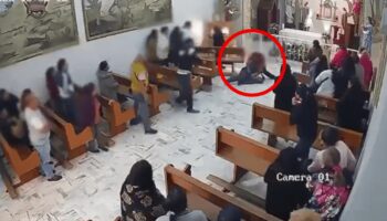 Video | Apuñalan a hombre durante misa en iglesia de Edomex