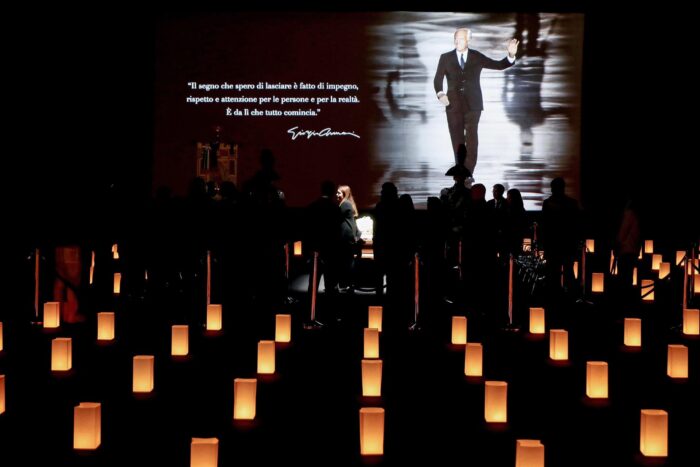Giorgio Armani funeral 