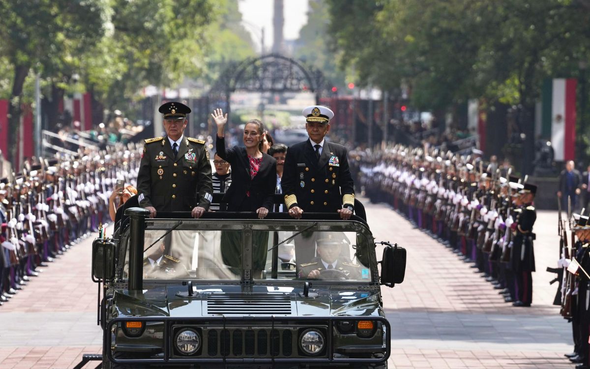Sheinbaum inicia fiestas patrias con reivindicación de las mujeres en las Fuerzas Armadas Sheinbaum inicia fiestas patrias con reivindicación de las mujeres en las Fuerzas Armadas