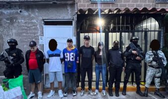 Detienen a integrantes de 'Los Pepas', célula de extorsión y narcomenudeo que operaba en la CEDA e Iztapalapa
