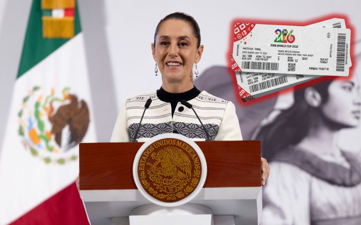 Determinación de precios para boletos del Mundial 2026 ‘no es nuestra’: Sheinbaum Determinación de precios para boletos del Mundial 2026 ‘no es nuestra’: Sheinbaum