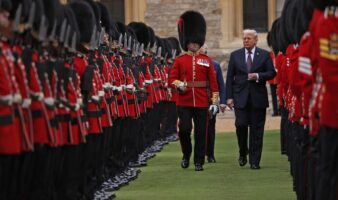 Galería | Entre protestas y banquetes, así fue la segunda visita de Trump al Reino Unido
