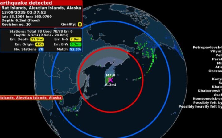 Terremoto de 7.2 sacude Rusia; activan alerta de tsunami | Videos Terremoto de 7.2 sacude Rusia; activan alerta de tsunami | Videos