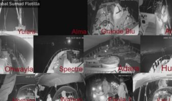 Global Sumud Flotilla entra a 'zona de alto riesgo'