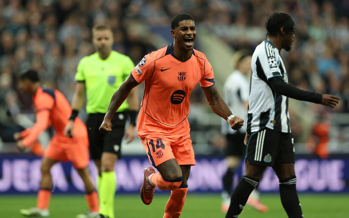 Champions League: Da Marcus Rashford la victoria al Barsa en St. James' Park | Resultados Champions League: Da Marcus Rashford la victoria al Barsa en St. James' Park | Resultados
