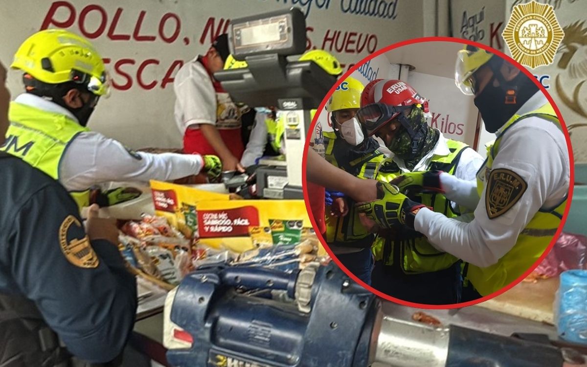 CDMX | Un hombre queda atrapado en una moledora de carne; perdió parte de su mano CDMX | Un hombre queda atrapado en una moledora de carne; perdió parte de su mano