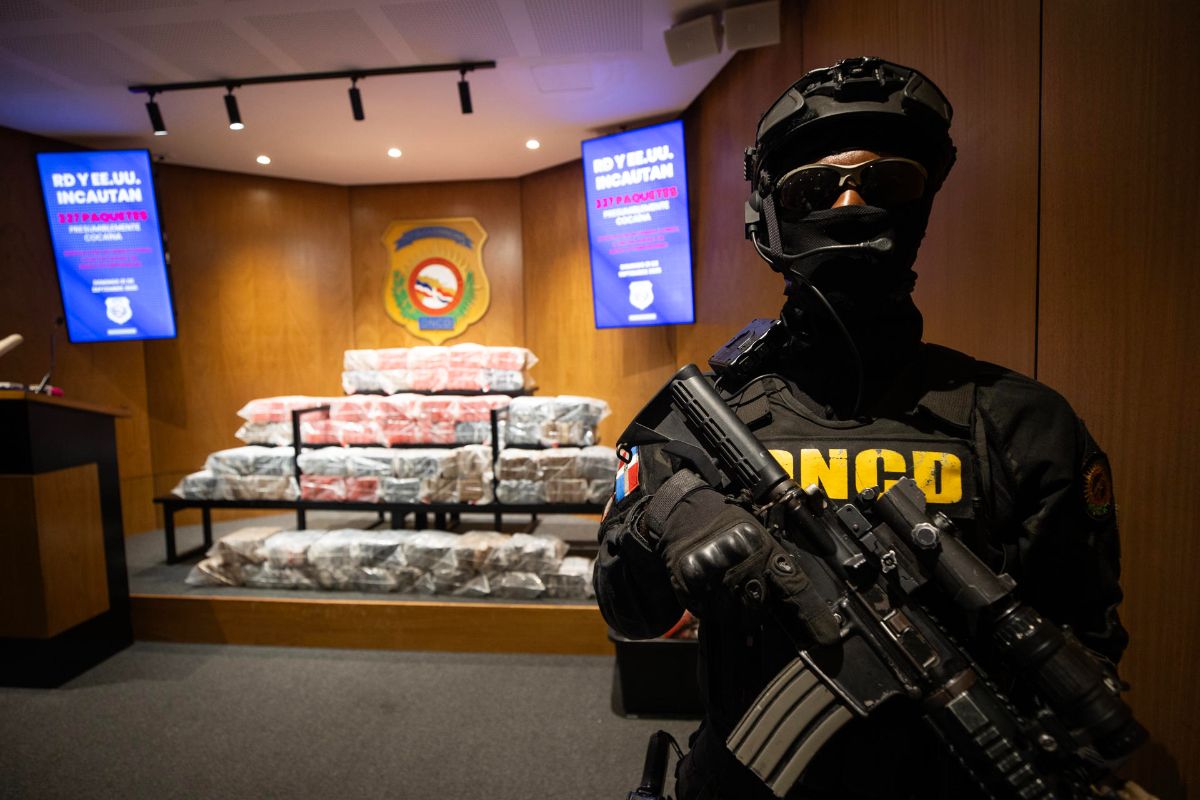 República Dominicana incauta parte de la droga de la más reciente lancha atacada por EE.UU. República Dominicana incauta parte de la droga de la más reciente lancha atacada por EE.UU.