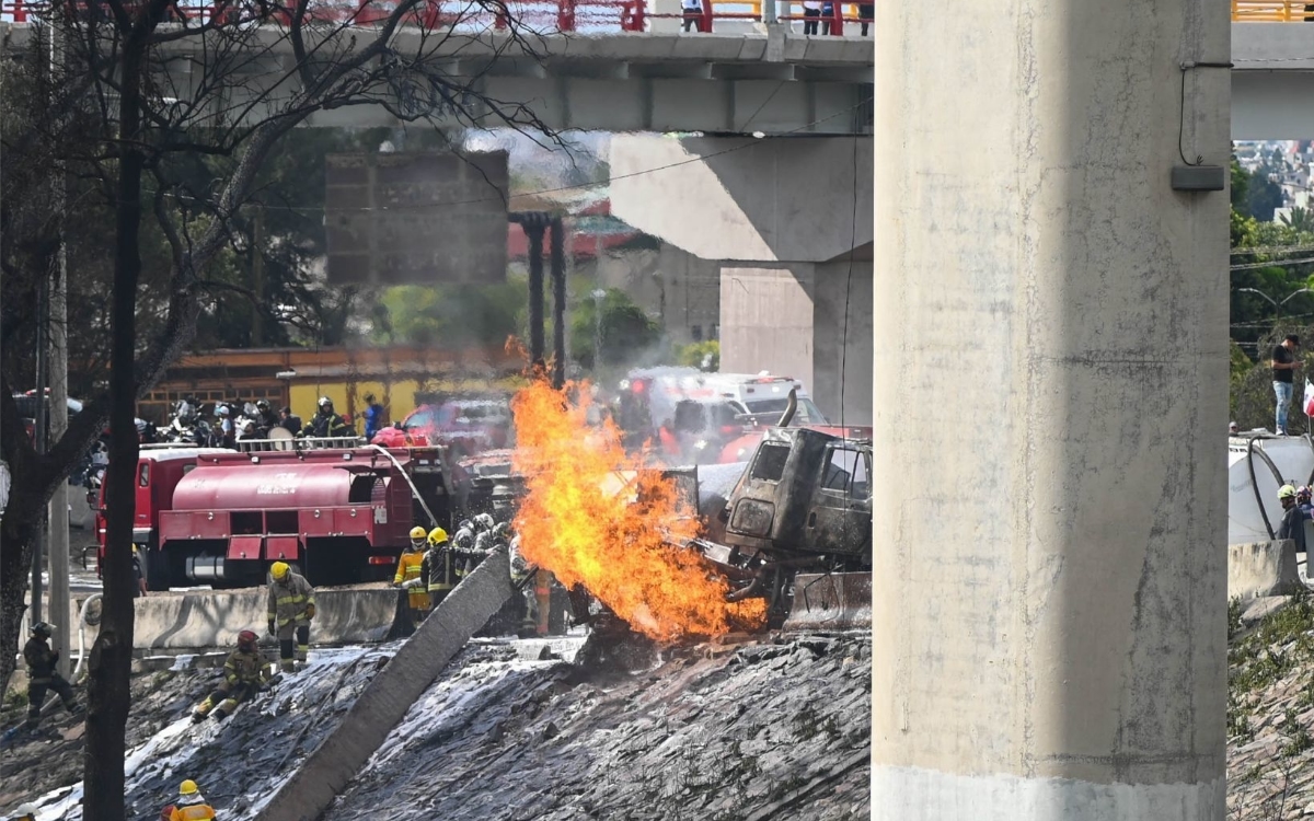 Exceso de velocidad, causa de la explosión de pipa en Iztapalapa, según primer dictamen de la Fiscalía CDMX Exceso de velocidad, causa de la explosión de pipa en Iztapalapa, según primer dictamen de la Fiscalía CDMX