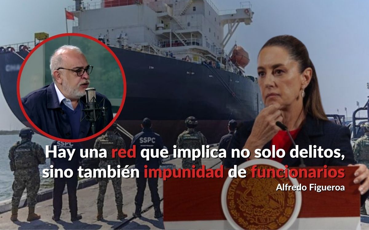 Sheinbaum dice no saber cuándo empezó el 'huachicol', pero hay evidencia clara desde 2019: Figueroa | Comentario