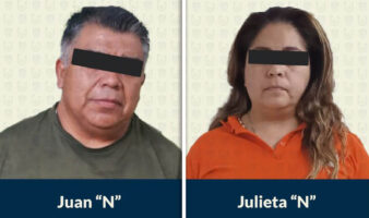Vinculan a proceso a presunto líder de 'Los Tanzanios' y a mujer detenida con él