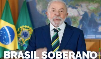 Lula critica a los 'traidores de la patria' y afirma que 'Brasil no acepta órdenes de nadie'