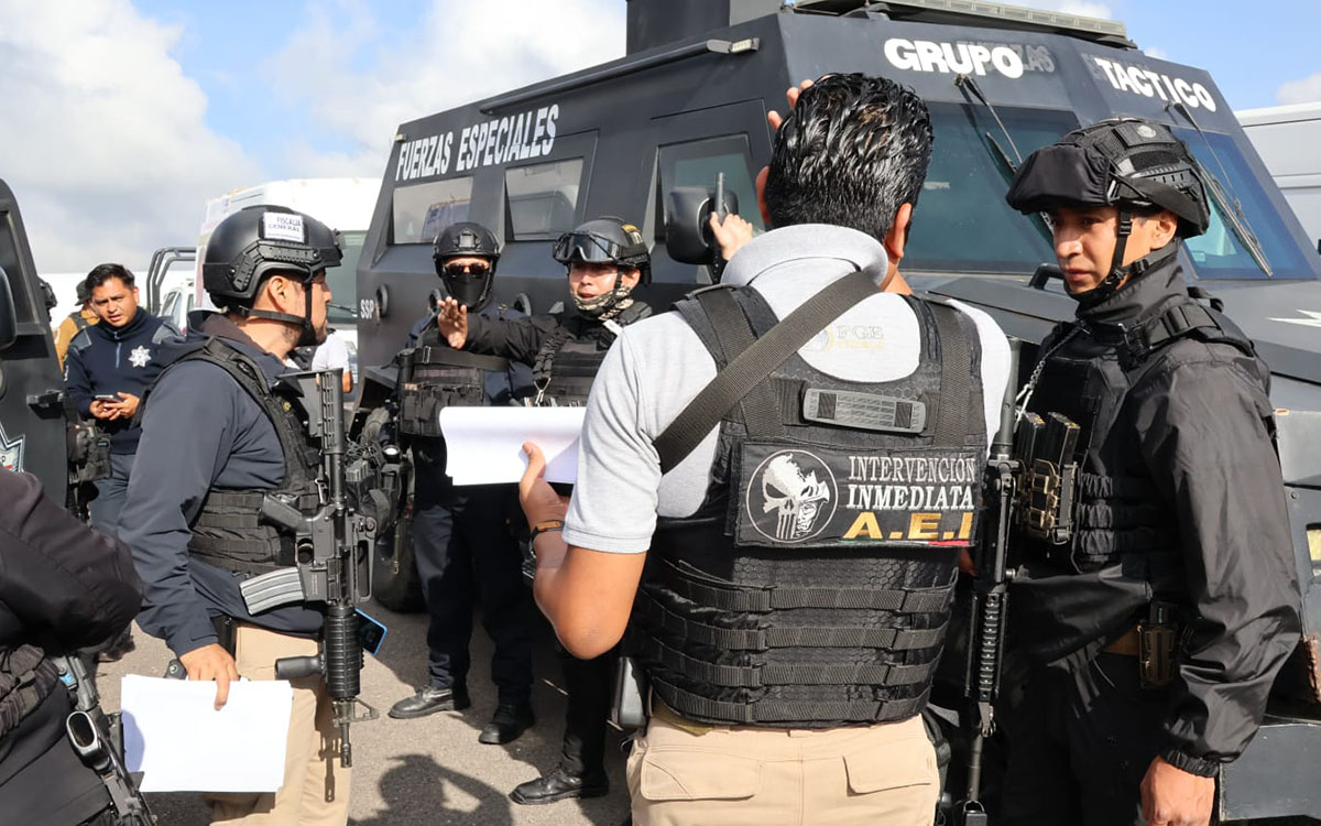 Despliegan operativo para localizar a 11 personas desaparecidas en Amozoc, Puebla Despliegan operativo para localizar a 11 personas desaparecidas en Amozoc, Puebla