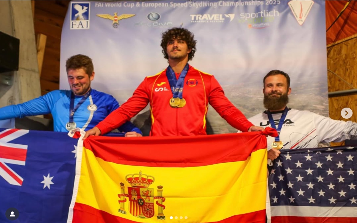 Speed Skydiving | 'Desde la primera vez que salté de un avión me enamoré': Sebastián García | Video