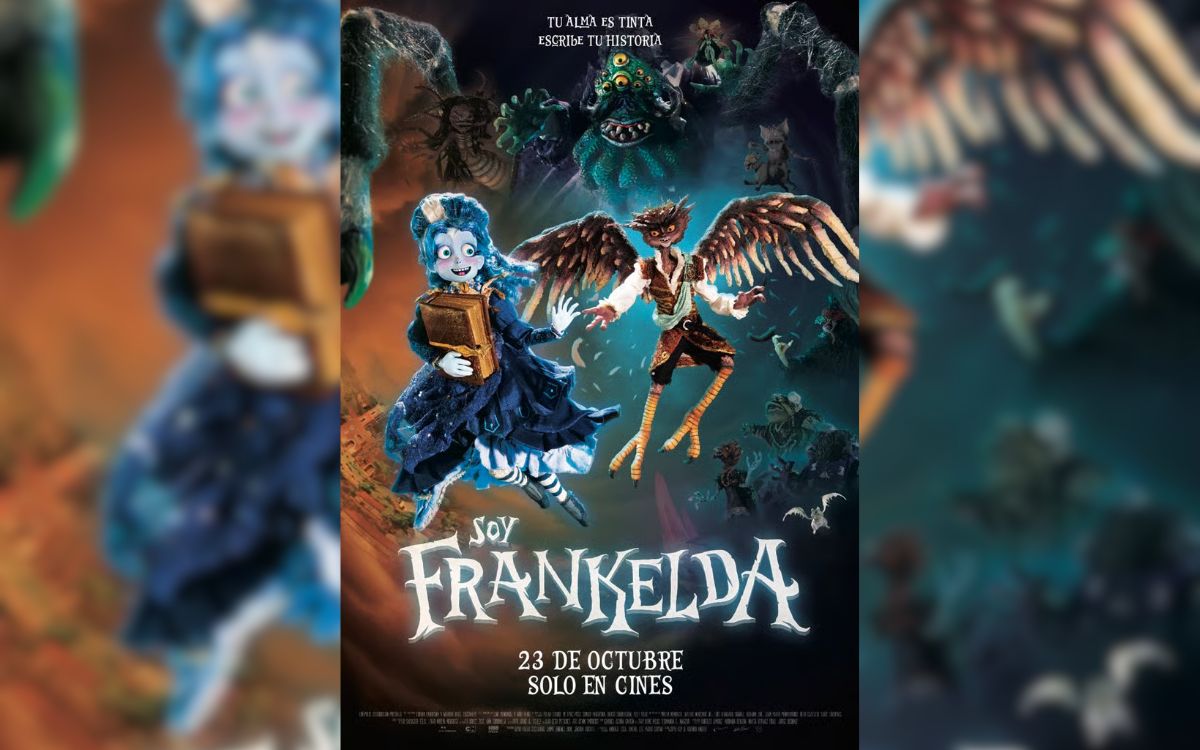 'Soy Frankelda', la primera película mexicana animada stop-motion llega a cines este 23 de octubre 'Soy Frankelda', la primera película mexicana animada stop-motion llega a cines este 23 de octubre