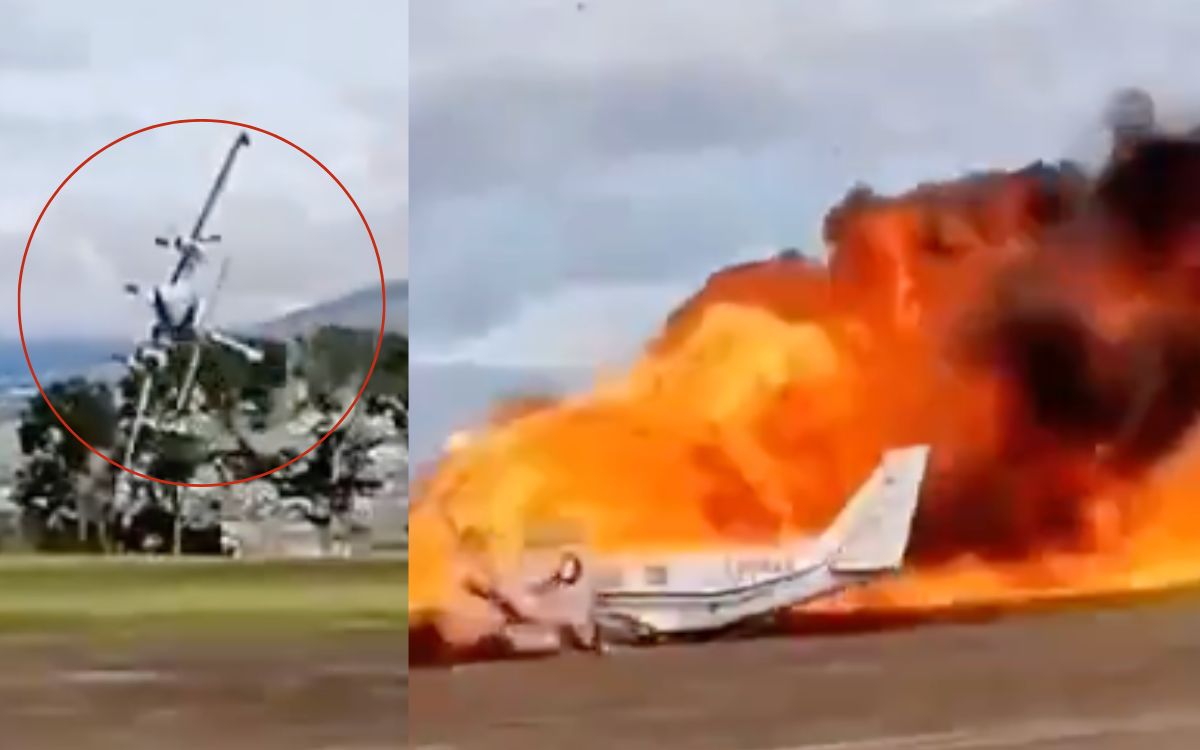 Tragedia aérea: Avioneta deja dos muertos tras despegue fallido Tragedia aérea: Avioneta deja dos muertos tras despegue fallido