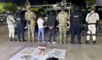 Adolescente es asegurado con armas durante operativo en Tabasco