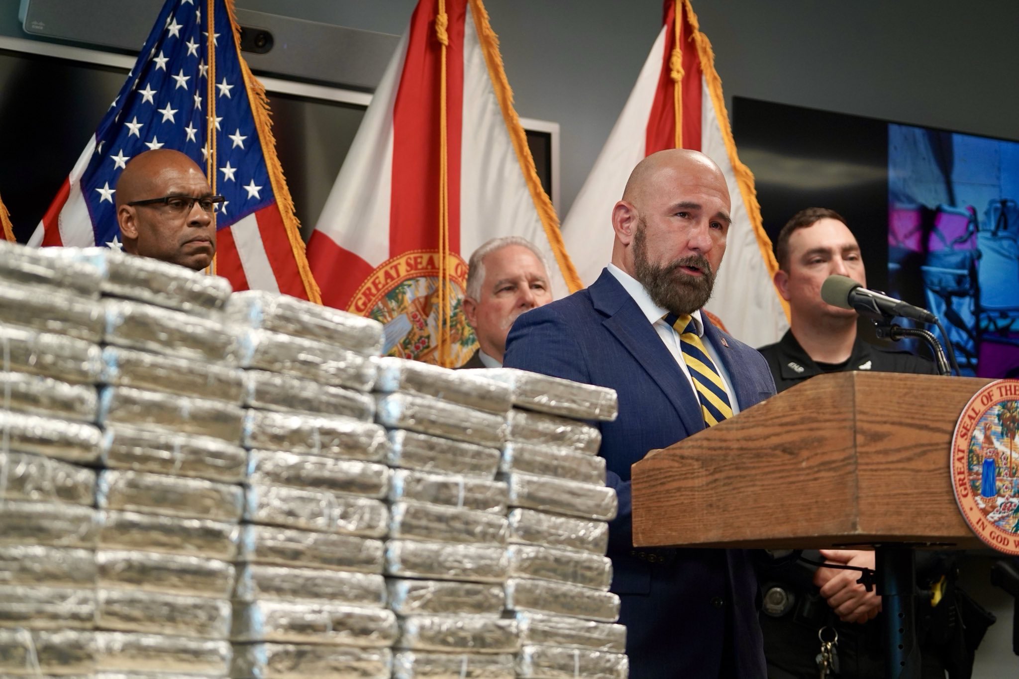 Florida intercepta 173 kilos de cocaína que venían desde la frontera de México Florida intercepta 173 kilos de cocaína que venían desde la frontera de México