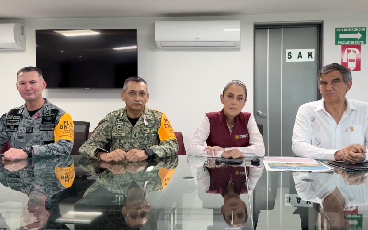 'Crecimiento del río Pánuco, no representa riesgo': Sheinbaum 'Crecimiento del río Pánuco, no representa riesgo': Sheinbaum