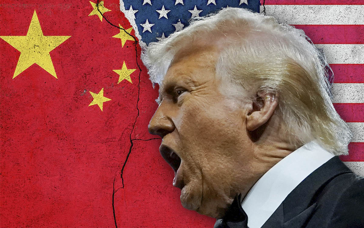 Trump asegura que EE. UU. está en guerra comercial con China Trump asegura que EE. UU. está en guerra comercial con China