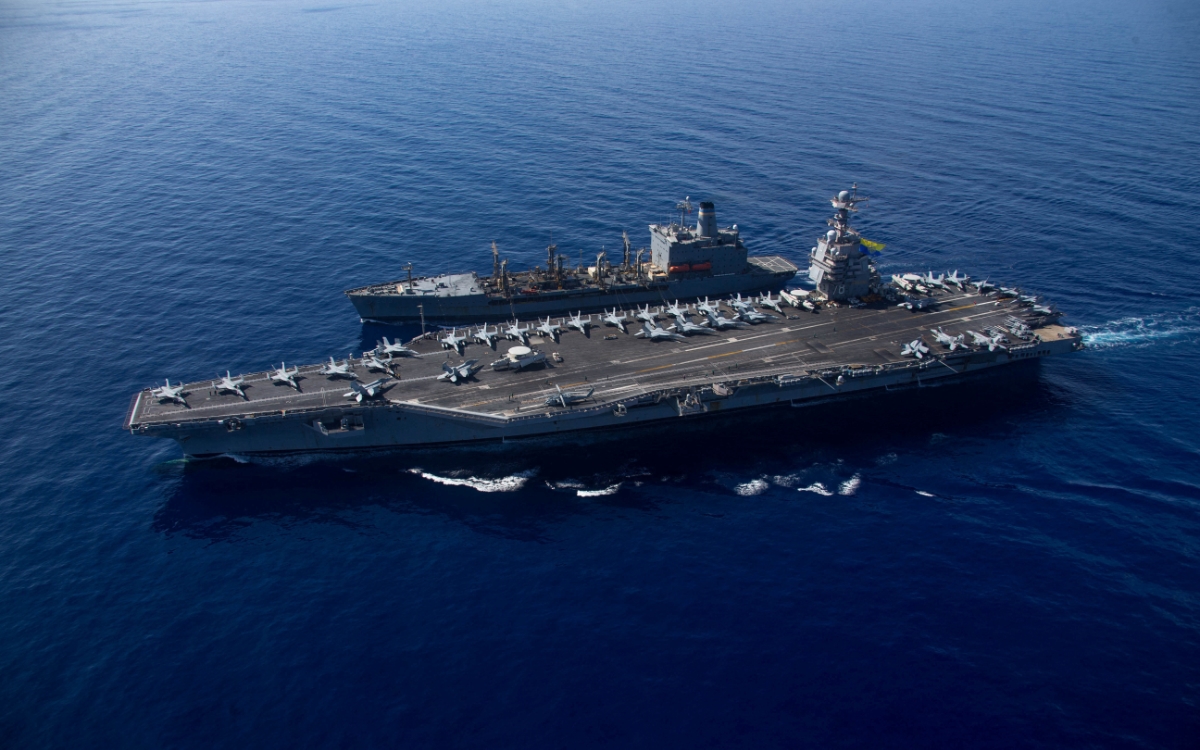 EE.UU. despliega el portaaviones Gerald Ford en el Caribe EE.UU. despliega el portaaviones Gerald Ford en el Caribe