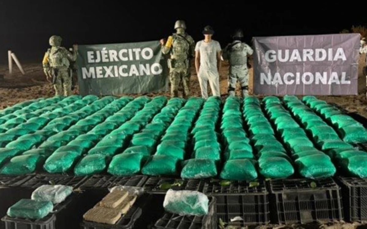 Esconden en cajas de chiles, más de una tonelada de droga en Sonora Esconden en cajas de chiles, más de una tonelada de droga en Sonora