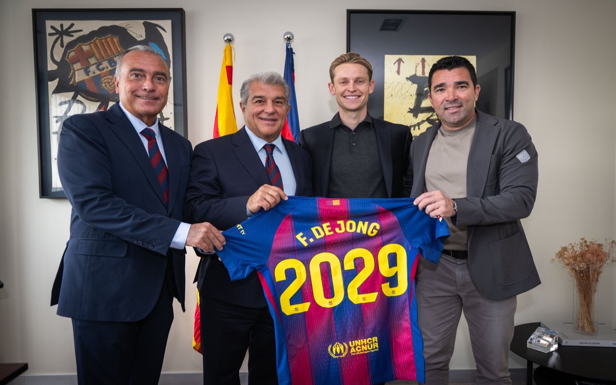 Firma Frenkie de Jong extensión de contrato con Barsa hasta 2029 | Video Firma Frenkie de Jong extensión de contrato con Barsa hasta 2029 | Video
