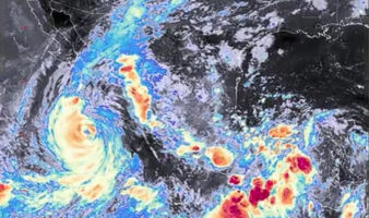 'Priscilla' se degrada a categoría 1; provoca lluvias intensas y oleaje elevado