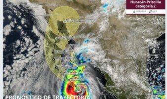 Priscilla agarra fuerza, Sheinbaum alerta que se intensificará a categoría 3