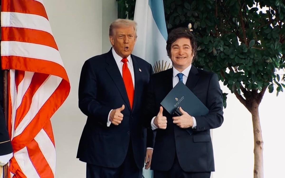 Condiciona Trump rescate financiero al triunfo de Milei en elecciones legislativas | Video Condiciona Trump rescate financiero al triunfo de Milei en elecciones legislativas | Video