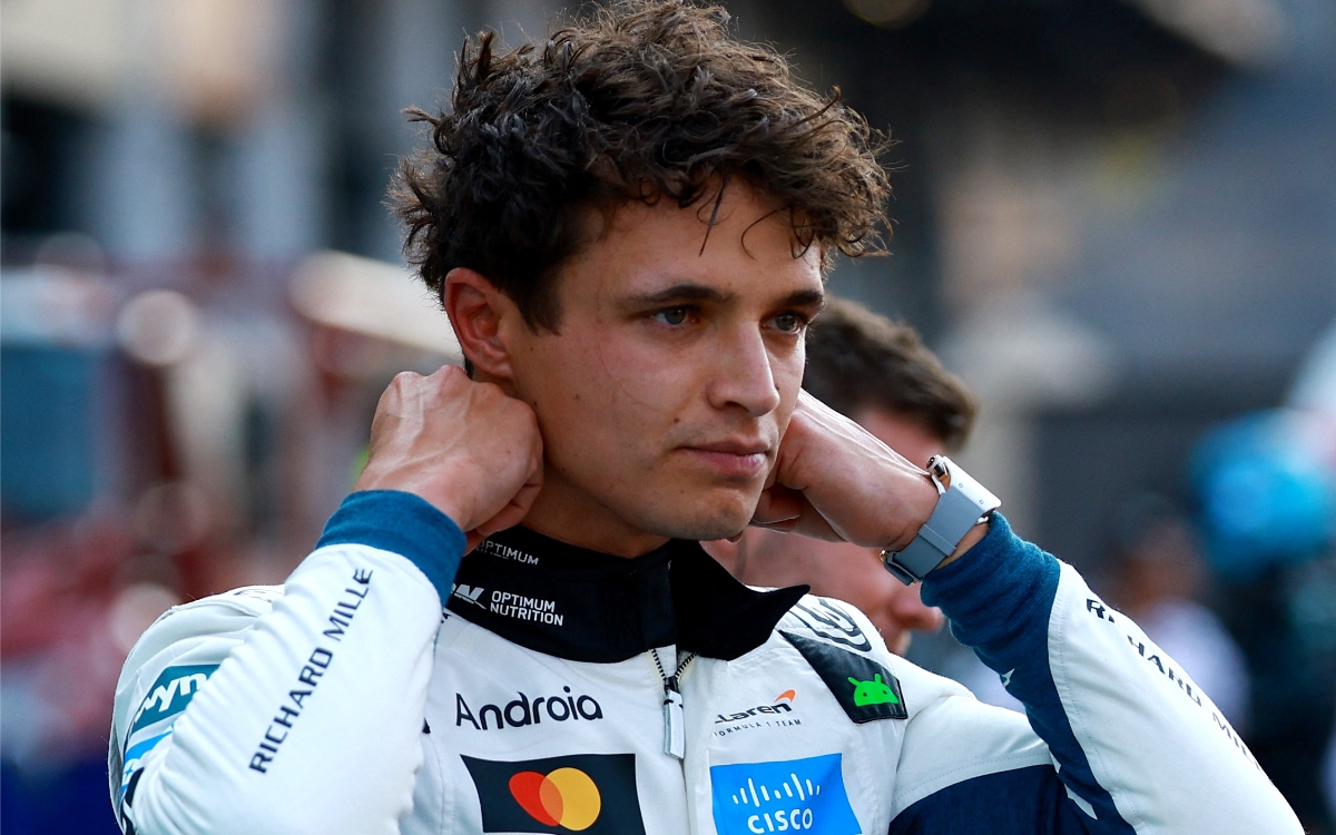 Norris gana la pole position en el Gran Premio de México Norris gana la pole position en el Gran Premio de México