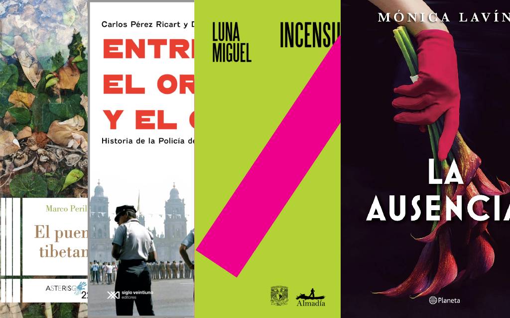 Libros de la semana: Mónica Lavín, Carlos Pérez Ricart y Daniel Herrera Rangel...