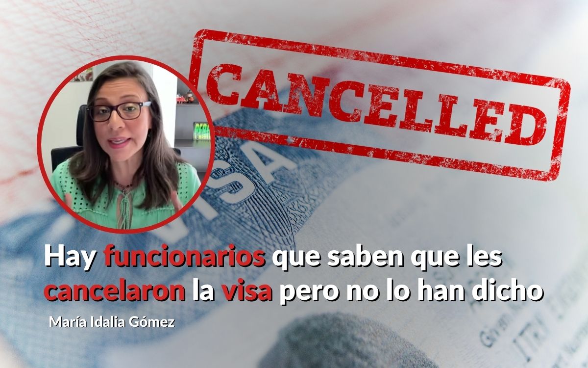 EE.UU. presiona a políticos mexicanos con cancelaciones masivas de visas: María Idalia EE.UU. presiona a políticos mexicanos con cancelaciones masivas de visas: María Idalia