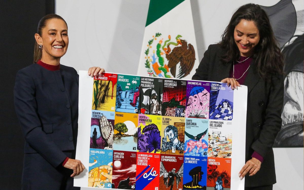 '25 para el 25' | México va por fomento de la lectura regalando 2.5 millones de libros en Latam '25 para el 25' | México va por fomento de la lectura regalando 2.5 millones de libros en Latam
