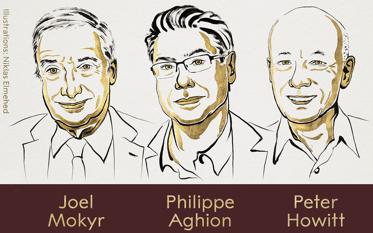 Mokyr, Aghion y Howitt ganan el Nobel de Economía 2025 por estudio del crecimiento sostenido Mokyr, Aghion y Howitt ganan el Nobel de Economía 2025 por estudio del crecimiento sostenido