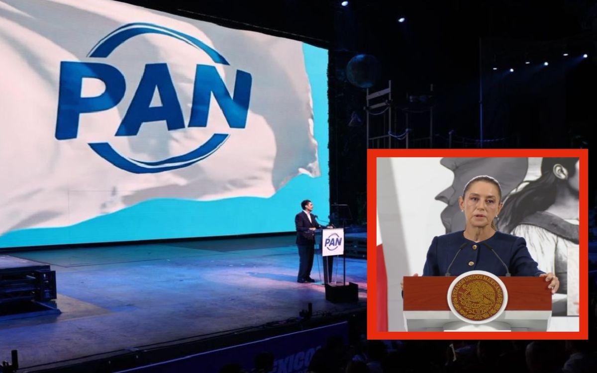 Sheinbaum critica 'relanzamiento del PAN' durante emergencia: 'Muy poca sensibilidad' Sheinbaum critica 'relanzamiento del PAN' durante emergencia: 'Muy poca sensibilidad'