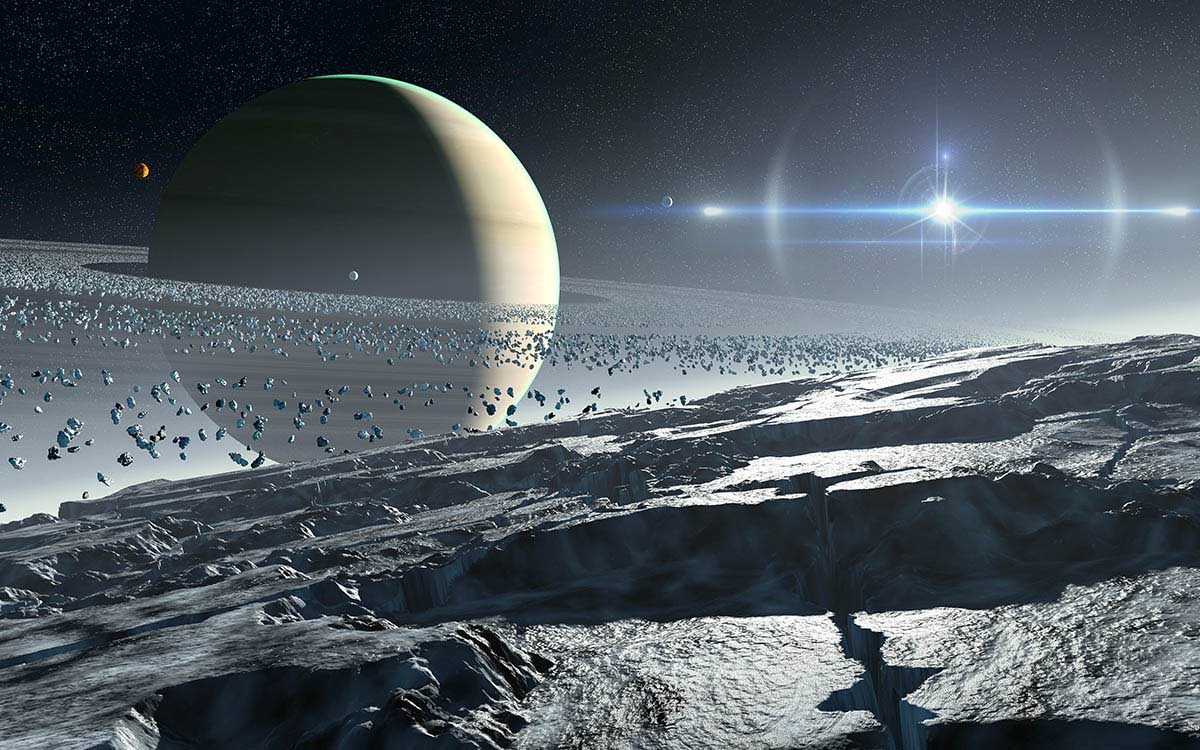 Revelan evidencias de materia orgánica en los géiseres de Encelado, la luna de Saturno