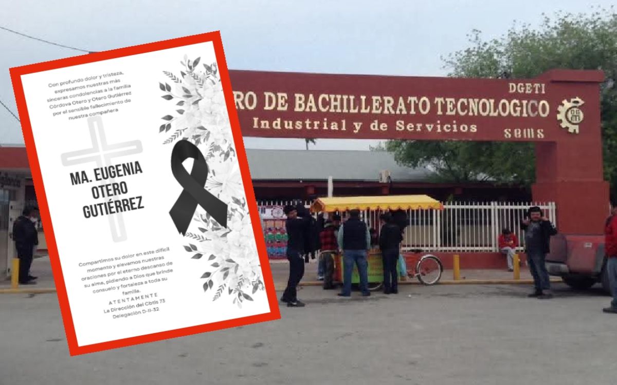 Tamaulipas | Fallece trabajadora del CBTIS 73 tras ser golpeada por su propia hija Tamaulipas | Fallece trabajadora del CBTIS 73 tras ser golpeada por su propia hija