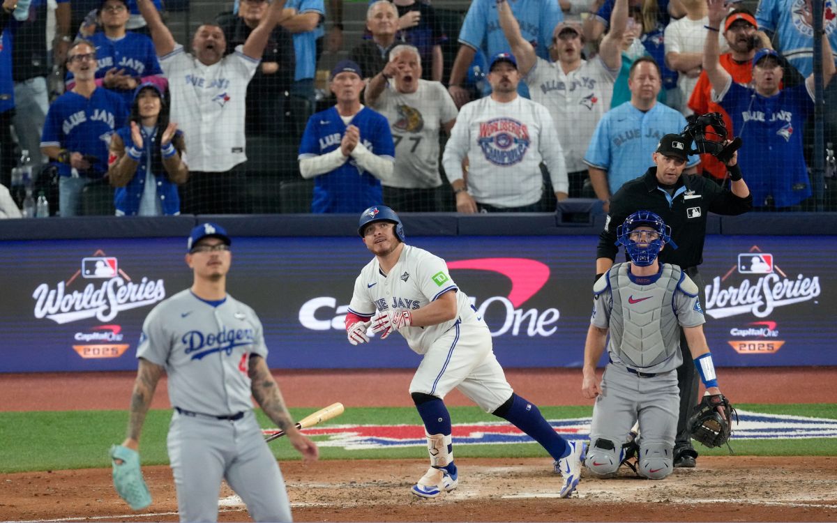Serie Mundial 2025: Los Blue Jays apalean en el juego 1 con cuadrangular del mexicano Kirk | Video Serie Mundial 2025: Los Blue Jays apalean en el juego 1 con cuadrangular del mexicano Kirk | Video