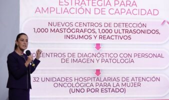 Invertirán 8 mil mdp en nuevo 'modelo universal de atención al cáncer de mama'