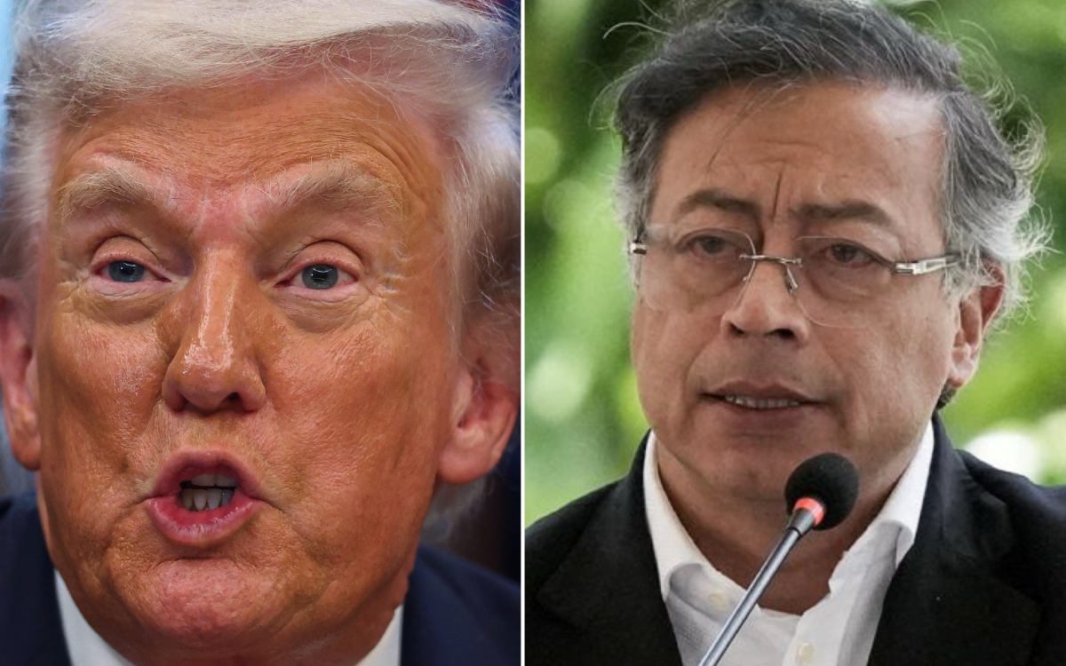 Trump llama a Petro 'matón' y un 'mal tipo' Trump llama a Petro 'matón' y un 'mal tipo'