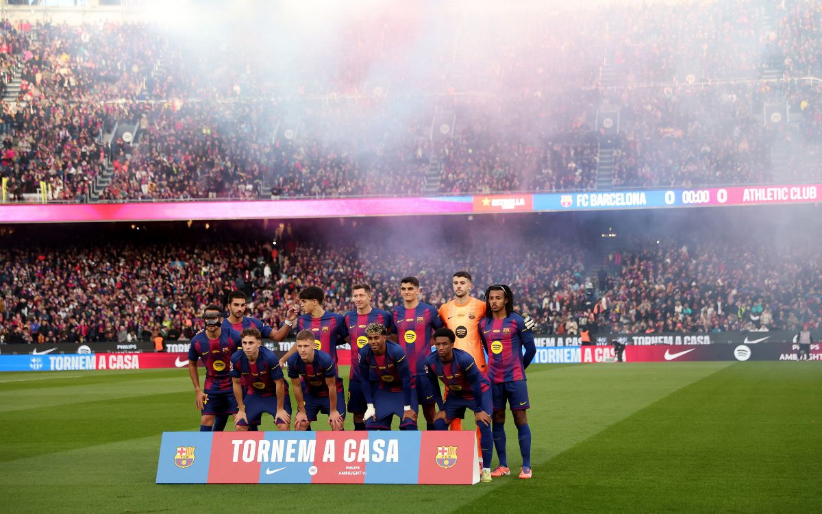 Y 909 días después, el Barcelona volvió a jugar en casa Y 909 días después, el Barcelona volvió a jugar en casa