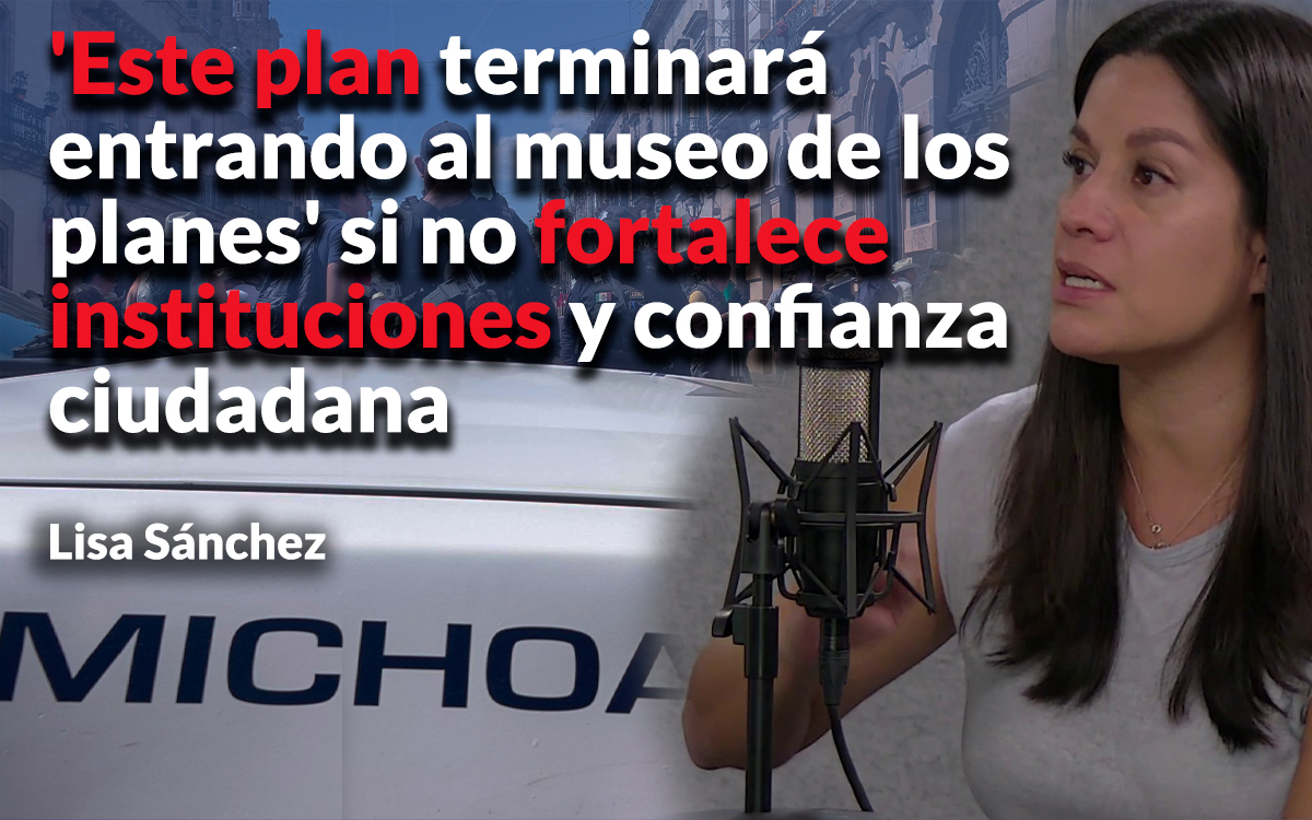 Gobierno federal administra la crisis, no la violencia estructural: Lisa Sánchez Gobierno federal administra la crisis, no la violencia estructural: Lisa Sánchez