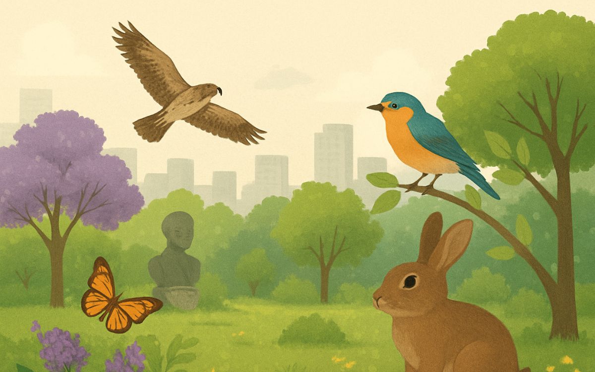 Un oasis vivo en el Parque de los Periodistas Ilustres de la CDMX Un oasis vivo en el Parque de los Periodistas Ilustres de la CDMX