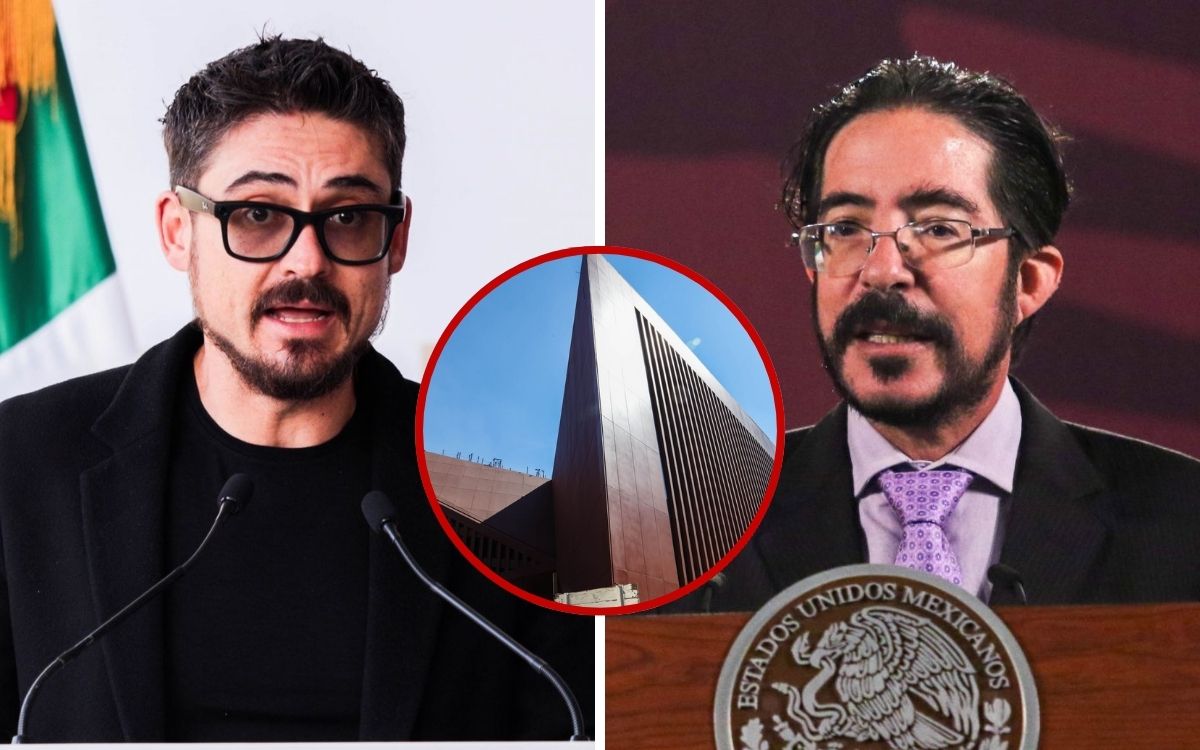 Salmerón llama 'corrupto' a Román Meyer Falcón por obras del Archivo General Agrario Salmerón llama 'corrupto' a Román Meyer Falcón por obras del Archivo General Agrario