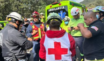Accidente en Ocuilan, Estado de México, deja dos muertos y 22 heridos