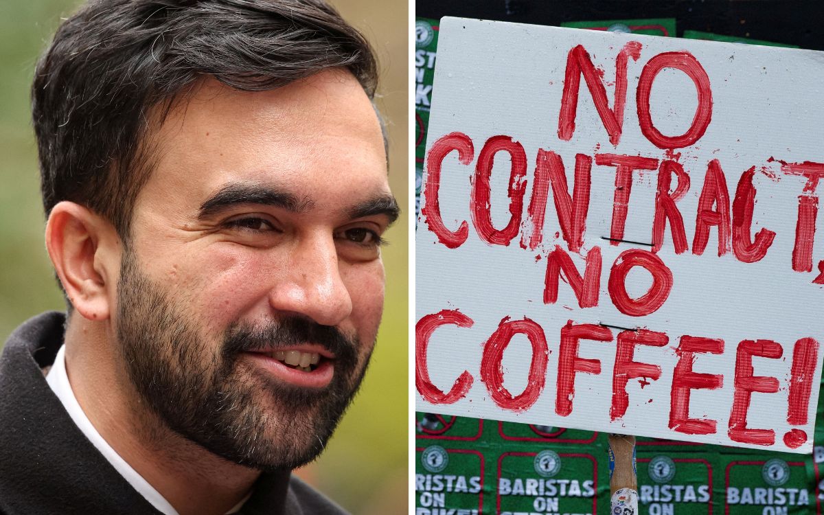 Alcalde electo de NY, Zohran Mamdani, llama a boicotear Starbucks Alcalde electo de NY, Zohran Mamdani, llama a boicotear Starbucks